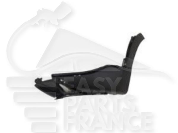 Spoiler de pare-chocs avant gauche conducteur noir Kia Sorento — Réf. 86585C6500