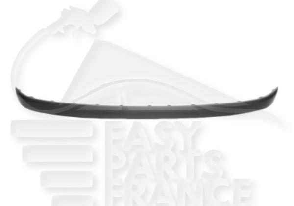 Moulure de pare-chocs arrière noire Hyundai Atos — Réf. 8662305600