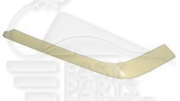 Moulure de pare-chocs arrière droit passager Hyundai Terracan — Réf. 86642H1021