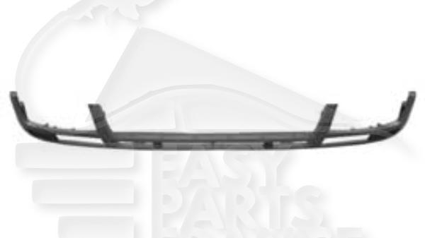Spoiler de pare-chocs avant noir Audi A4 — Réf. 8E0807110A7DL