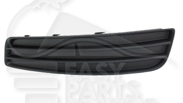 Grille de pare-chocs avant gauche conducteur fermee noire Audi A3 — Réf. 8P0807681E9B9