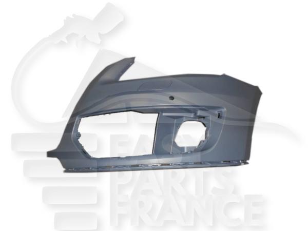 Pare-chocs avant gauche conducteur peindre sans lave phare - avec aide au stationnement Audi Q5 — Réf. 8R0807107BGRU