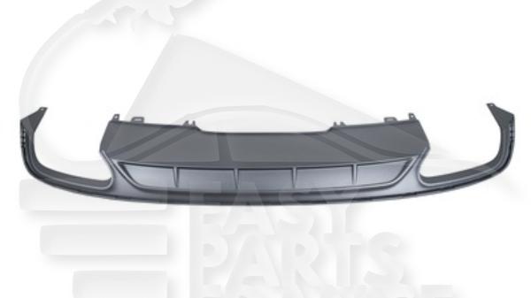 Spoiler de pare-chocs arrière gris / argent double sortie échappement Audi A4 S Line — Réf. 8W0807521T9B9