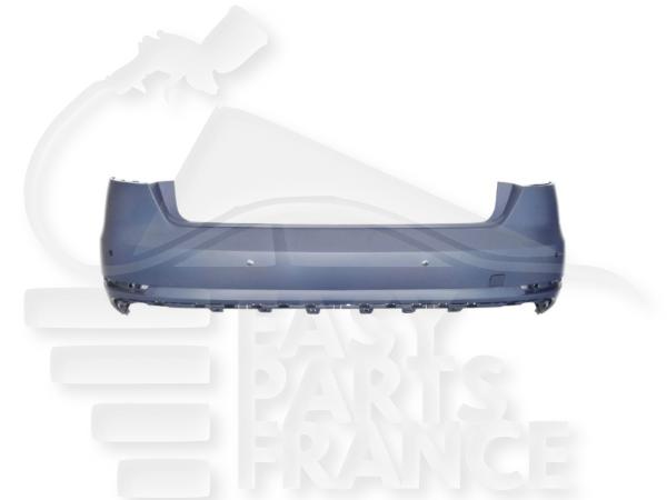 Pare-chocs arrière à peindre avec 6 trous pour capteurs - 4 portes Audi A4 — Réf. 8W5807067BGRU