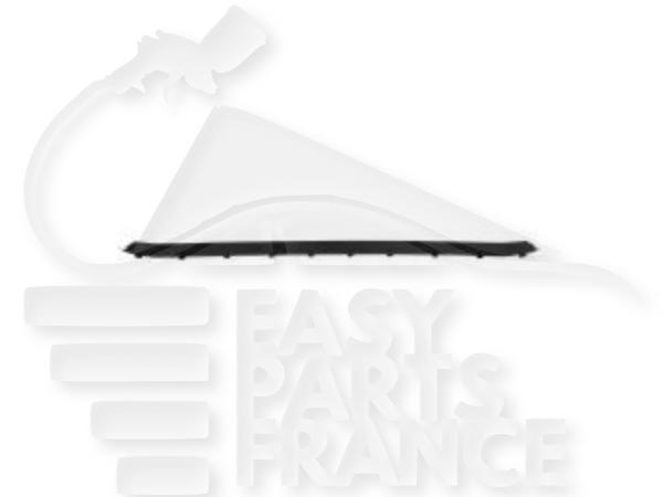 Spoiler de pare-chocs avant noir Audi A4 Rs4 B9 — Réf. 8W6807110A