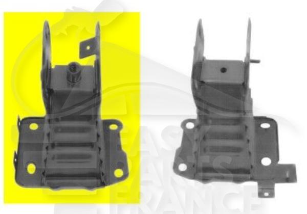 Supérieur de pare-chocs avant droit passager Opel Zafira — Réf. 93184616