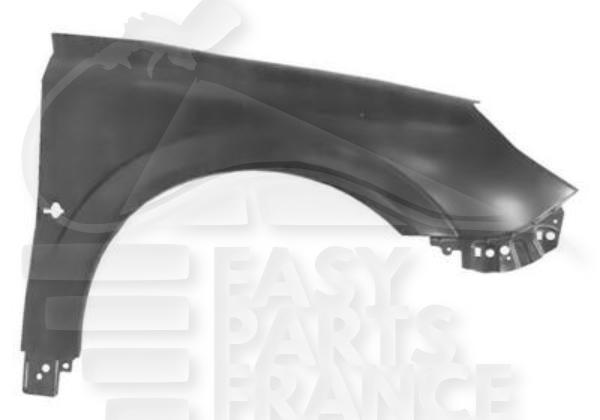 Aile avant droit passager + emplacement feu Opel Vectra — Réf. 93185702