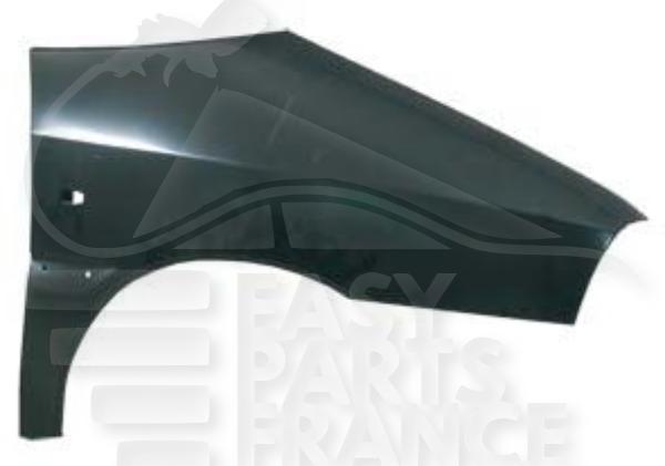 Aile avant droit passager avec emplacement feu Peugeot Scudo — Réf. 9476001088