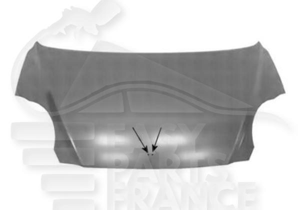 Capot avec trou Daewoo Matiz — Réf. 9664890