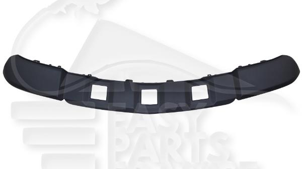 Spoiler de pare-chocs avant noir Mercedes X164 Classe Gl — Réf. A1648853825