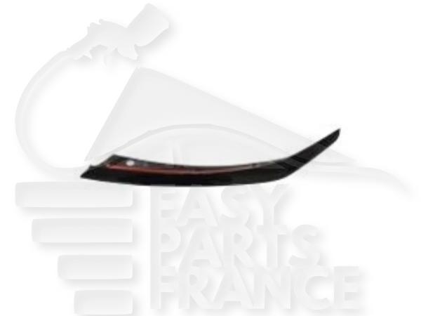 Spoiler de pare-chocs inférieur avant gauche conducteur noir - version a35 Amg Mercedes Classe A W177 — Réf. A1778854504