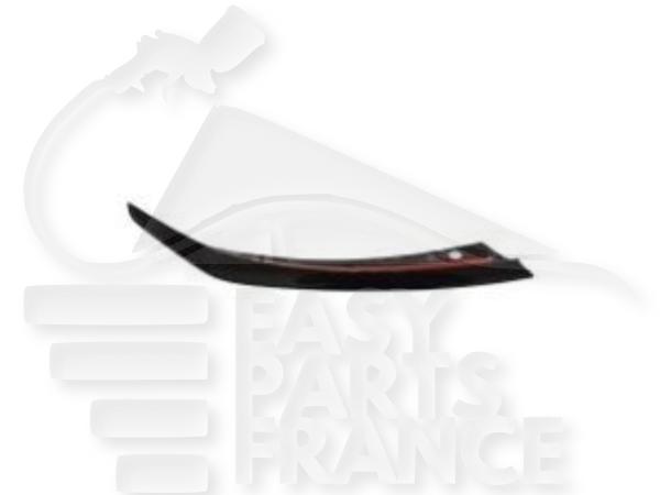 Spoiler de pare-chocs inférieur avant droit passager noir - version a35 Amg Mercedes Classe A W177 — Réf. A1778854604