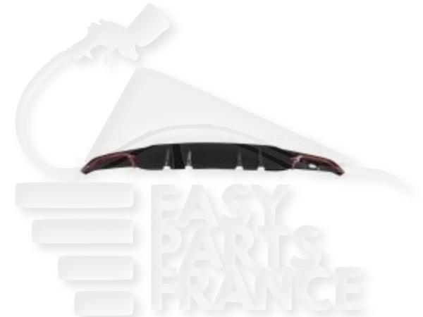 Moulure de spoiler de pare-chocs arrière inférieur noir - version a-45 Amg Mercedes Classe A W177 — Réf. A1778855404