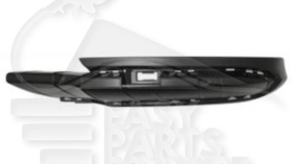 Spoiler de pare-chocs avant gauche conducteur noir Mercedes Gle Coupe C292 — Réf. A2928854722