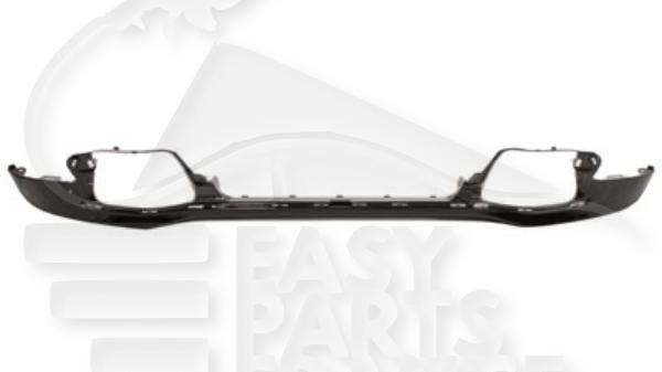 Spoiler de pare-chocs avant noir Smart Fortwo — Réf. A4518850225