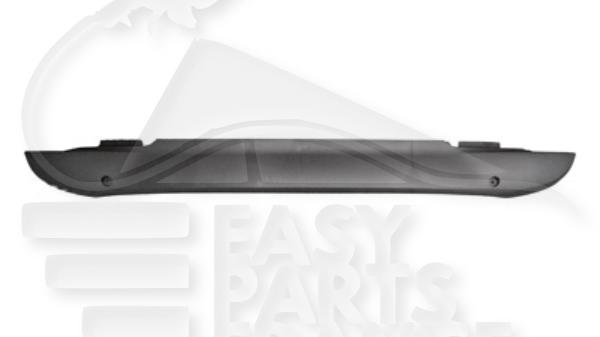 Spoler de pare-chocs arrière noir avec ou sans aide au stationnement version sport Smart Fortwo — Réf. A4538800340