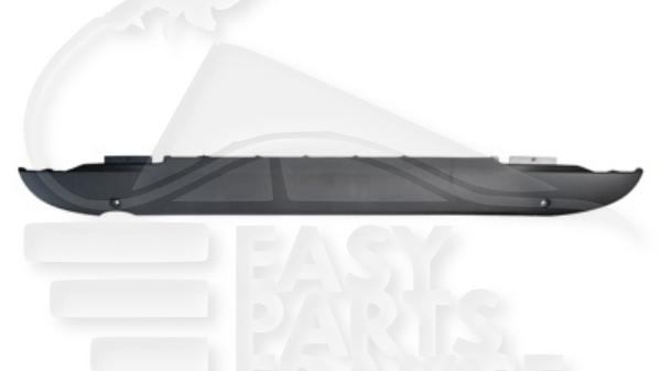 Spoler de pare-chocs arrière noir avec ou sans aide au stationnement version standard Smart Fortwo — Réf. A4538801301