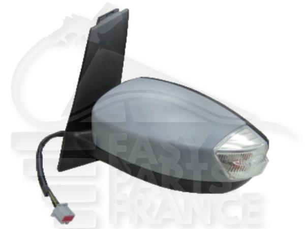 Rétroviseur gauche conducteur électrique chauffant avec feu & bds 8 pins Ford C Max — Réf. AM5117683FD