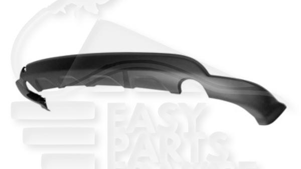 Spoiler de pare-chocs arrière noir sortie échappement simple 1 à droite et 1 à gauche Fiat Freemont — Réf. K68088787AB
