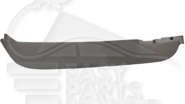 Spoiler de pare-chocs avant droit passager noir - pure Land Rover Evoque — Réf. LR026536