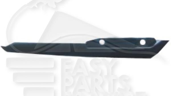 Spoiler de pare-chocs avant droit passager noir - dynamic Land Rover Evoque — Réf. LR027864