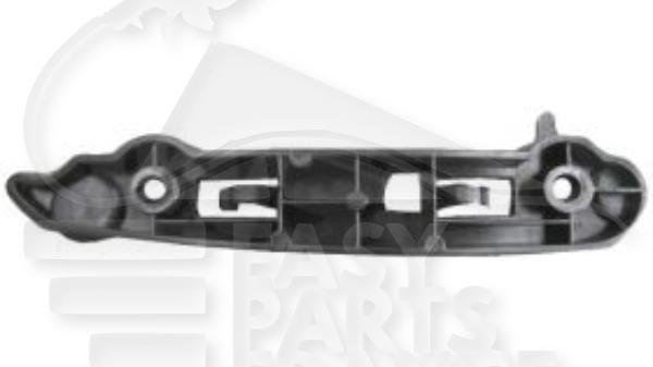 Bride de pare-chocs avant gauche conducteur plastique Land Rover Evoque — Réf. LR034222