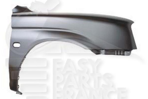 Aile avant droit passager avec emplacement feu Mitsubishi L200 K74 — Réf. MB157010