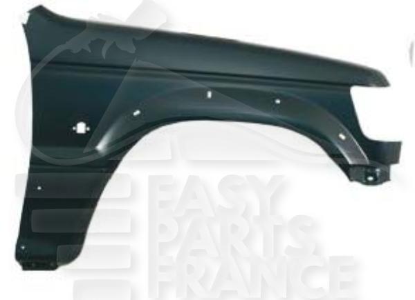 Aile avant droit passager + emplacement feu + trous elargisseur Mitsubishi Pajero — Réf. MB835525