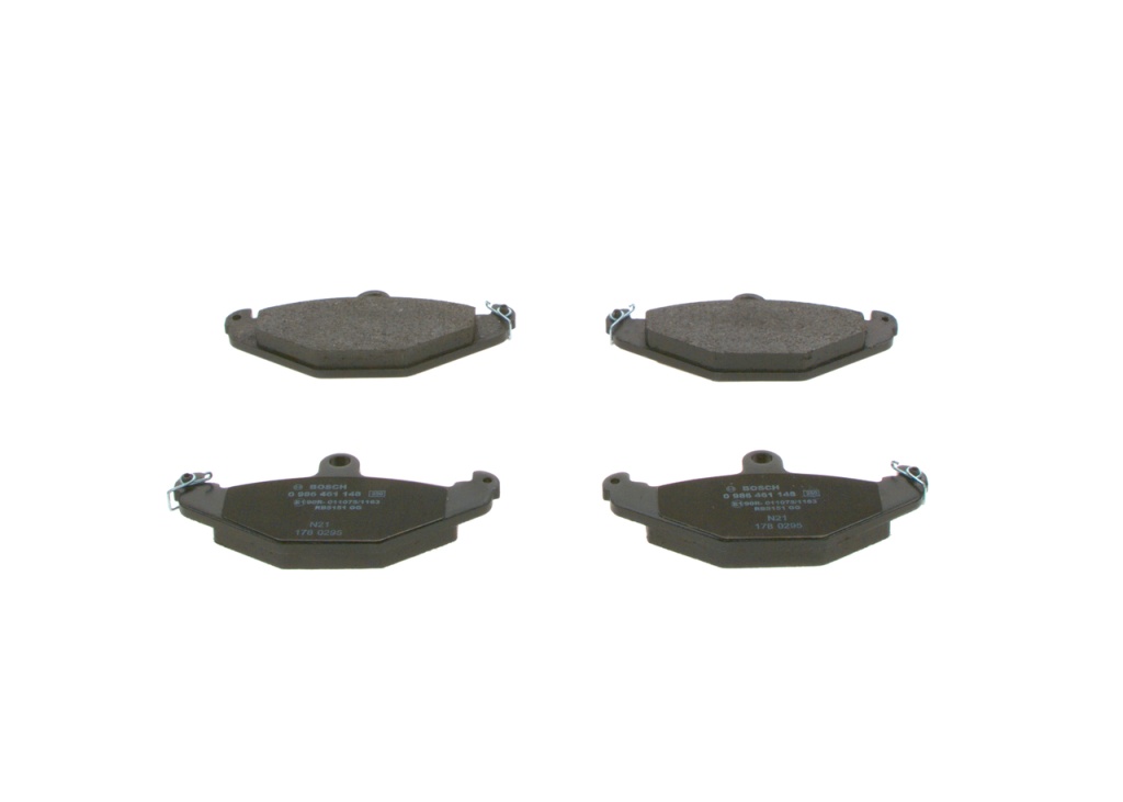 Plaquettes de frein Renault Laguna I 95> arrière 2.2 dt — Réf. BS 0 986 461 148
