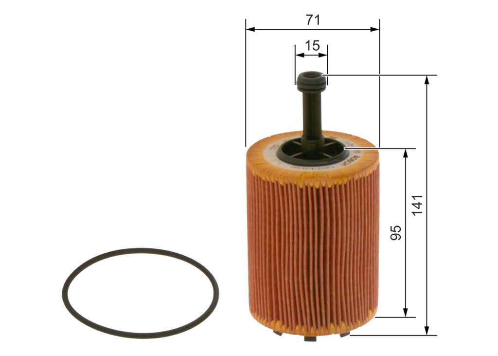 Filtre à huile Ford Galaxy I 95> 2.8 V6 — Réf. BS 1 457 429 192