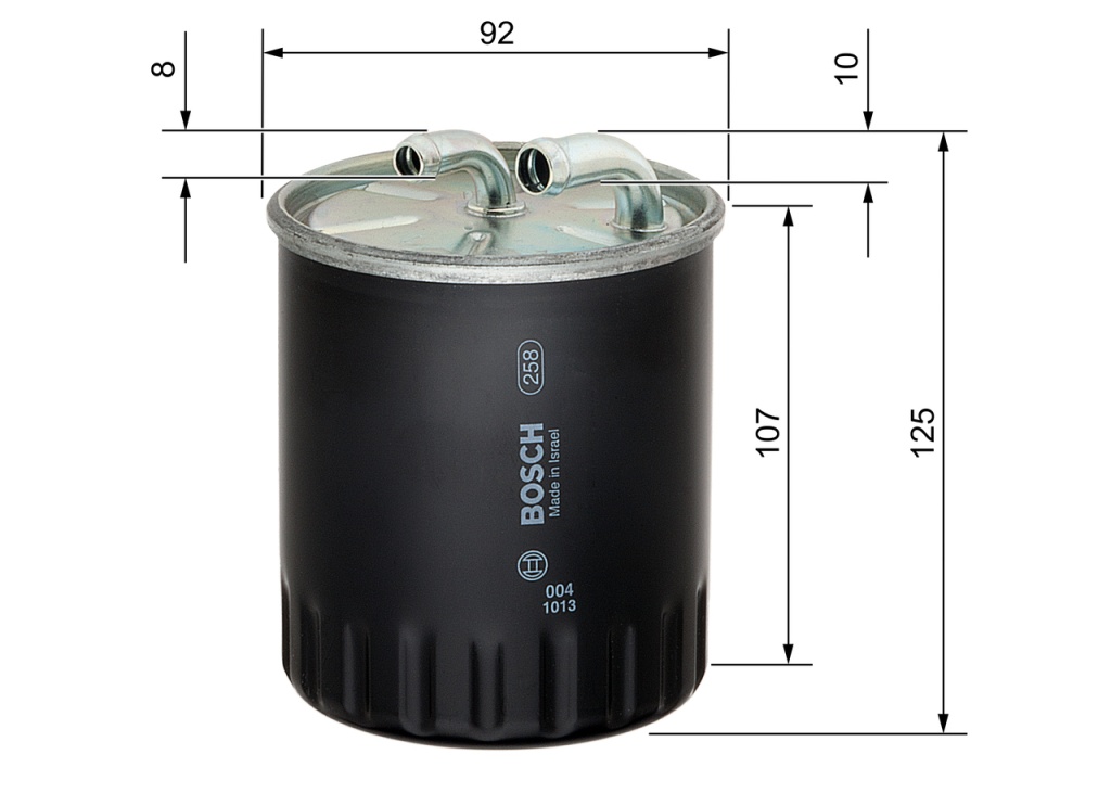 Filtre à carburant Mercedes Sprinter 06> 906 519 CDI — Réf. BS 1 457 434 437