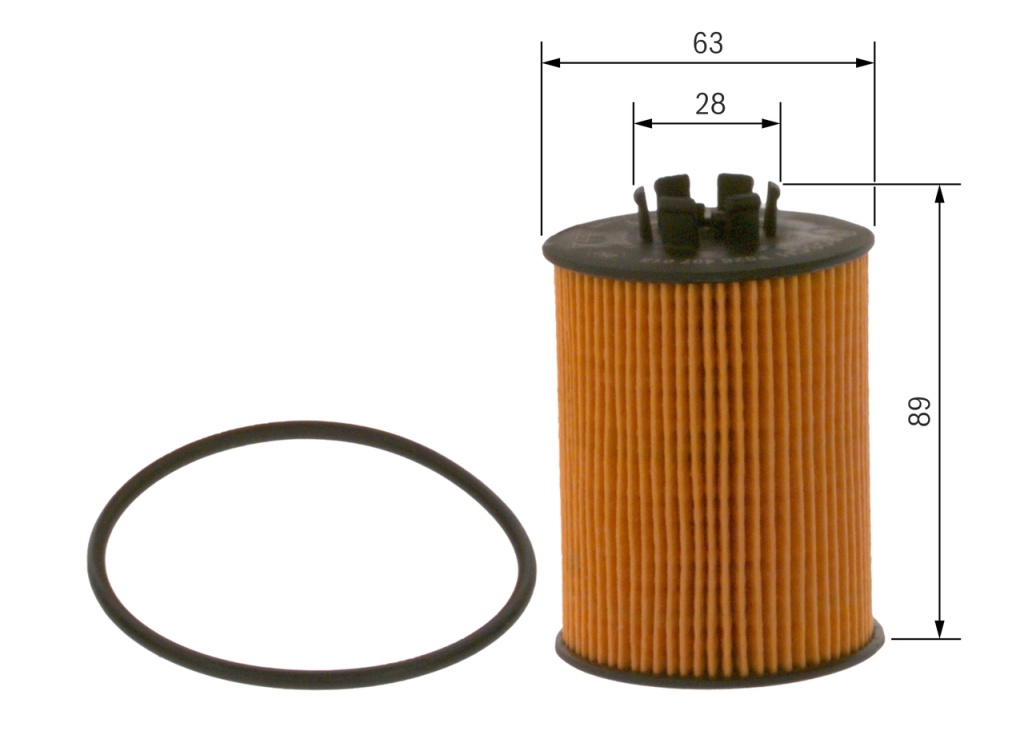 Filtre à huile Opel Astra f 91> 1.2 16V — Réf. BS F 026 407 015