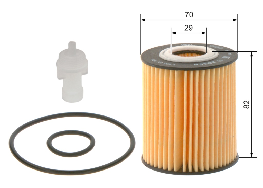 Filtre à huile Toyota Avensis T22 97> 2.2 D-4D — Réf. BS F 026 407 090