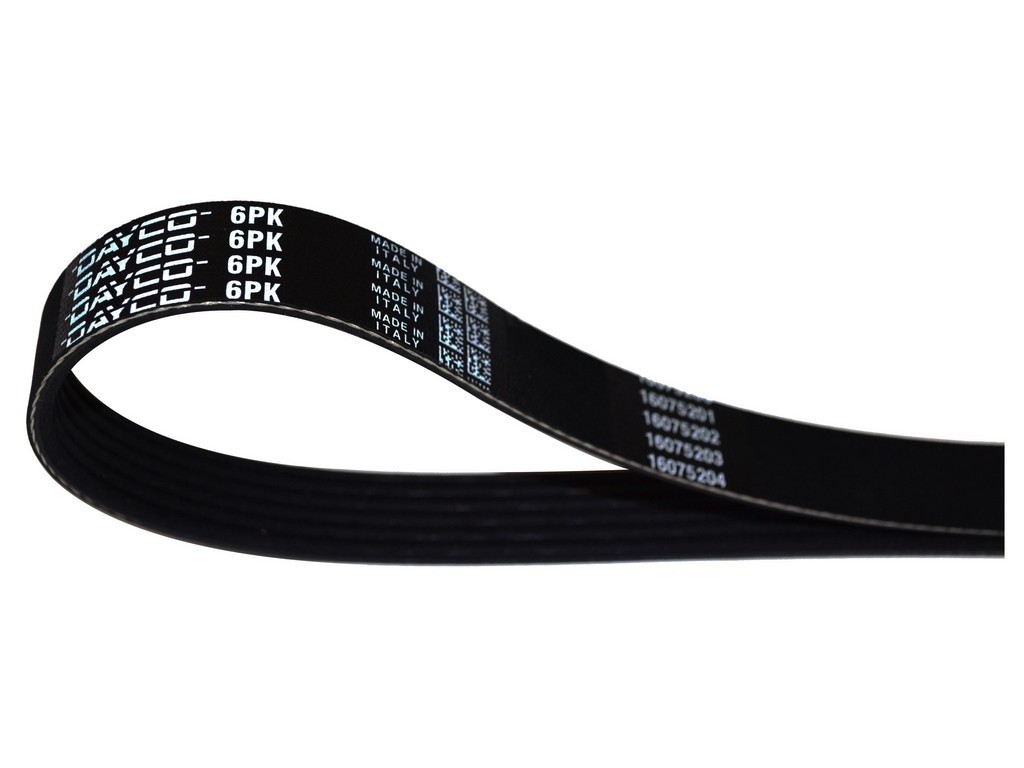 Courroie trapézoïdale à nervures alfa 159 05> 2.4 JTD 6PK1580S — Réf. DY 6PK1580S