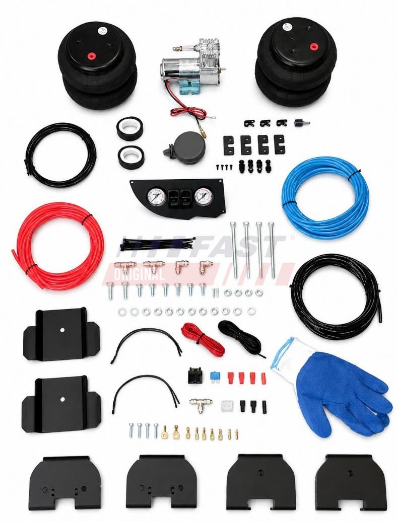 Soufflet à air, suspension pneumatique Fiat Ducato 06>/ 14> arrière kit >21 +500KG — Réf. FT14176