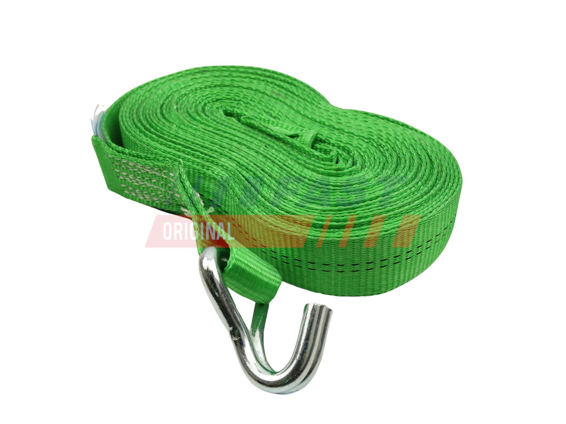 Sangle tendeur - long vert 2T / L-11.7 / W=35MM 1000DAN — Réf. FT98210