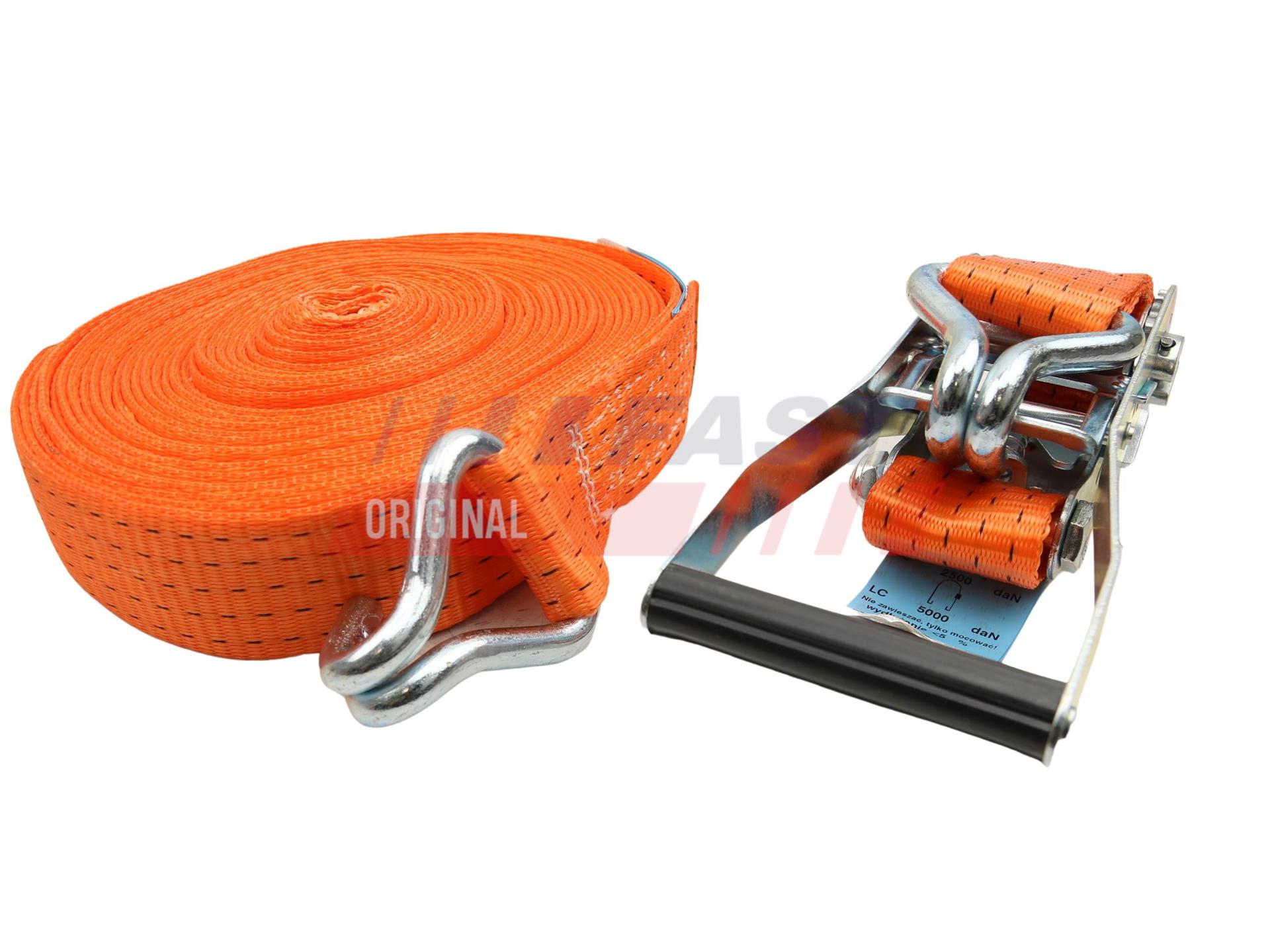 Sangle tendeur - kit orange 5T / L-12M / W=50MM 2500DAN — Réf. FT98216