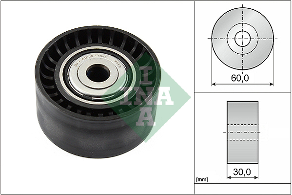 Tendeur de courroie trapézoïdale à nervures Renault Master III 10> 2.3 dCi — Réf. INA 532 0534 10