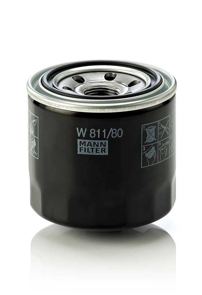 Filtre à huile Mazda 3 I 03> 2.2 mzr — Réf. MAN W 811/80