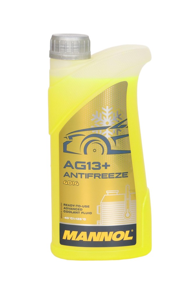 Antigel, liquide de refroidissement - AG13+ jaune — Réf. MNL 4014-1
