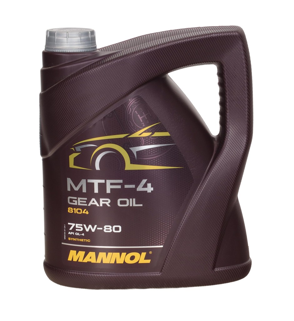 Huile pour boîte de vitesses - 75W80 mannol MTF-4 getriebeoelapi GL-4 4L — Réf. MNL 8104-4