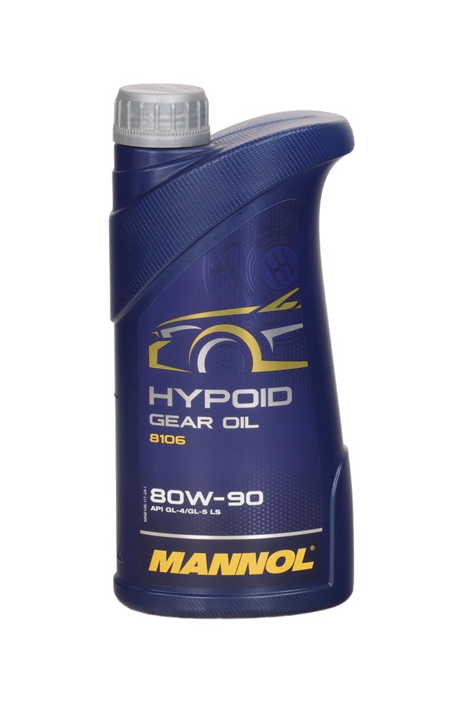 Huile pour boîte de vitesses - 80W90 mannol hypoid getriebeoel api MT-1, GL4/GL-5 ls — Réf. MNL 8106-1