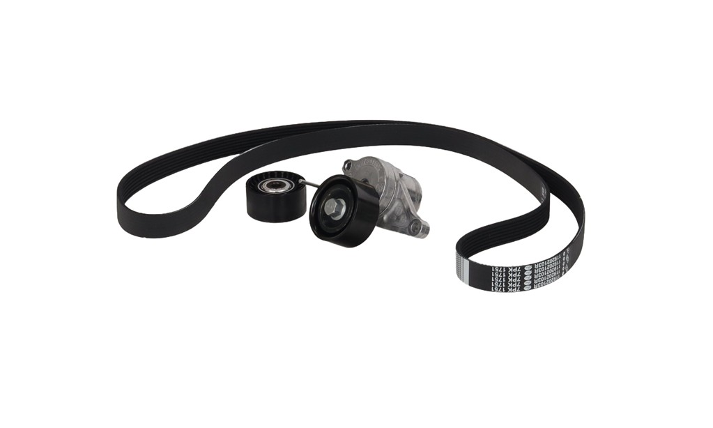 Courroie trapézoïdale à nervures Renault Master III 10> tendeurs 2.3DCI complet 7PK1751 — Réf. OR 117202056R