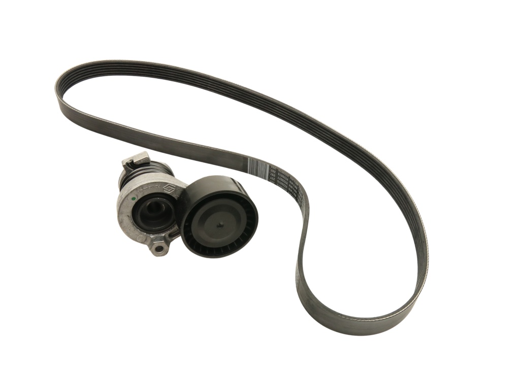 Courroie trapézoïdale à nervures Renault Kangoo II 08> 1.5DCI megane 08> complet 6PK1197 — Réf. OR 117202495R