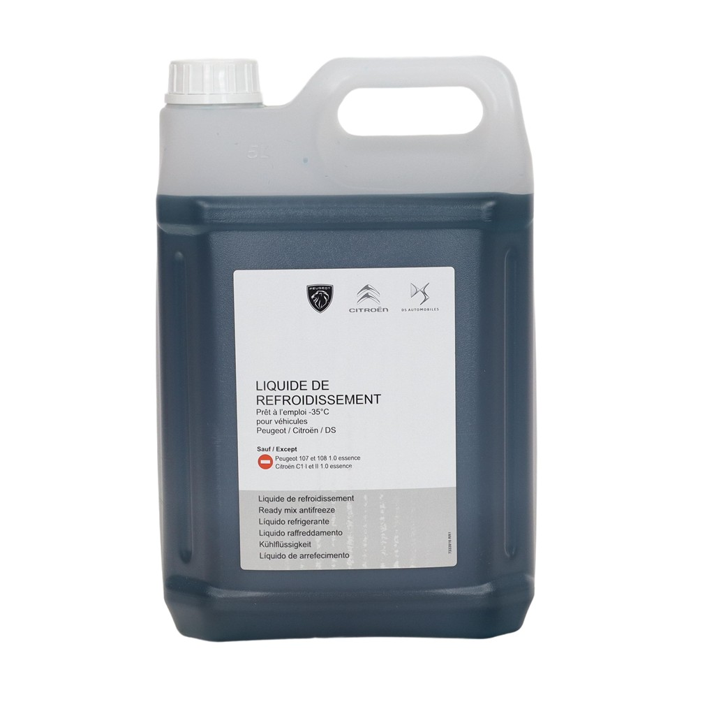Antigel, liquide de refroidissement Citroen -35 5L — Réf. OR 1637756480