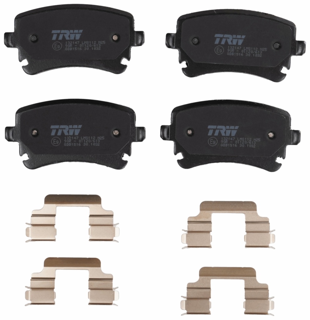 Plaquettes de frein Audi A4 B5 94> arrière — Réf. TRW GDB1516