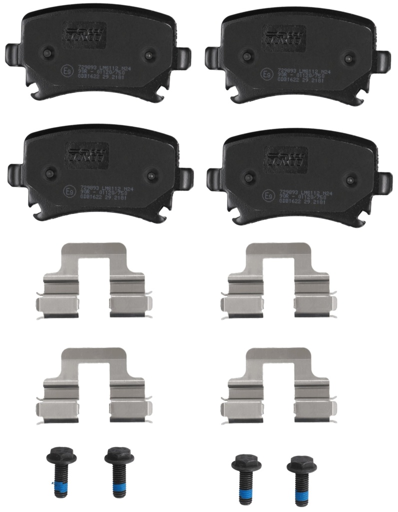 Plaquettes de frein Audi A4 B5 94> arrière — Réf. TRW GDB1622