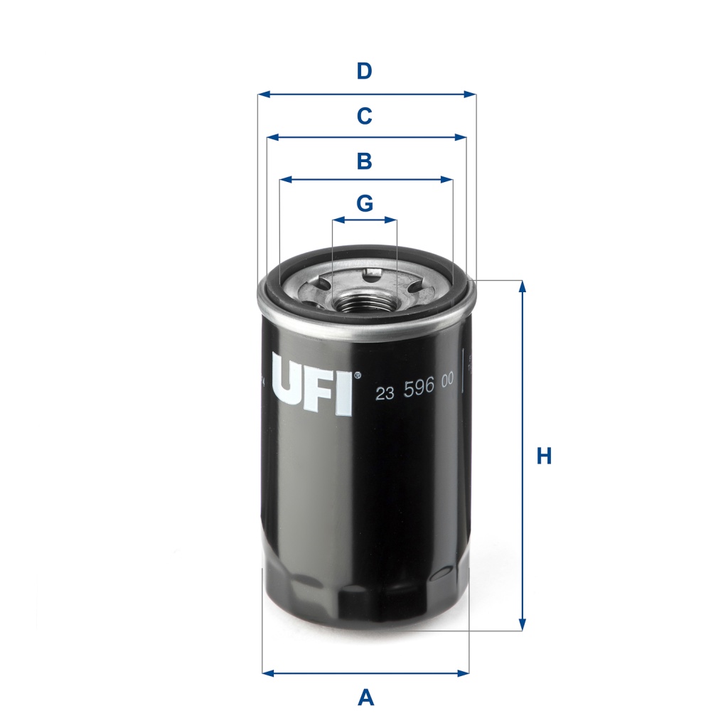 Filtre à huile alfa giulietta 10> 1.8 tbi 13> — Réf. UFI 23.596.00