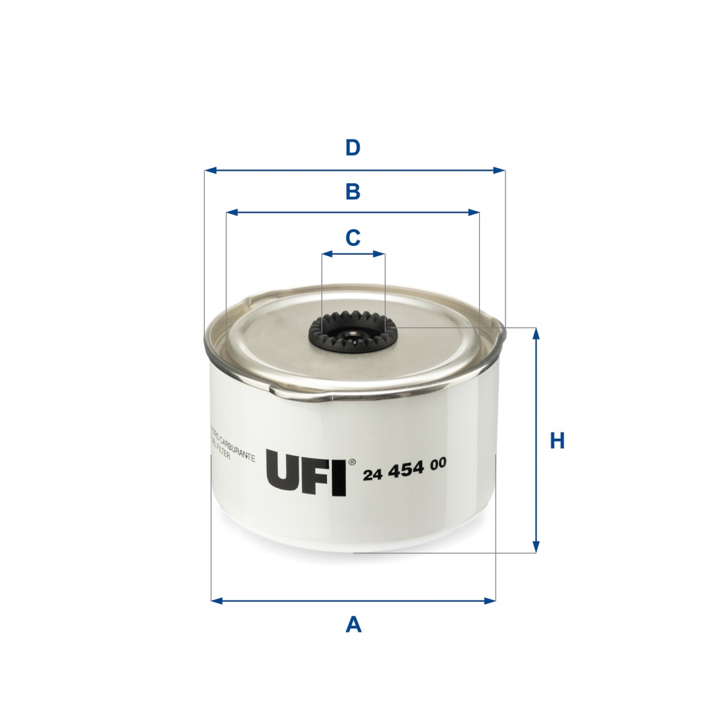 Filtre à carburant - land rover discovery 3.0TD/ range 3.0TD/ 12> — Réf. UFI 24.454.00