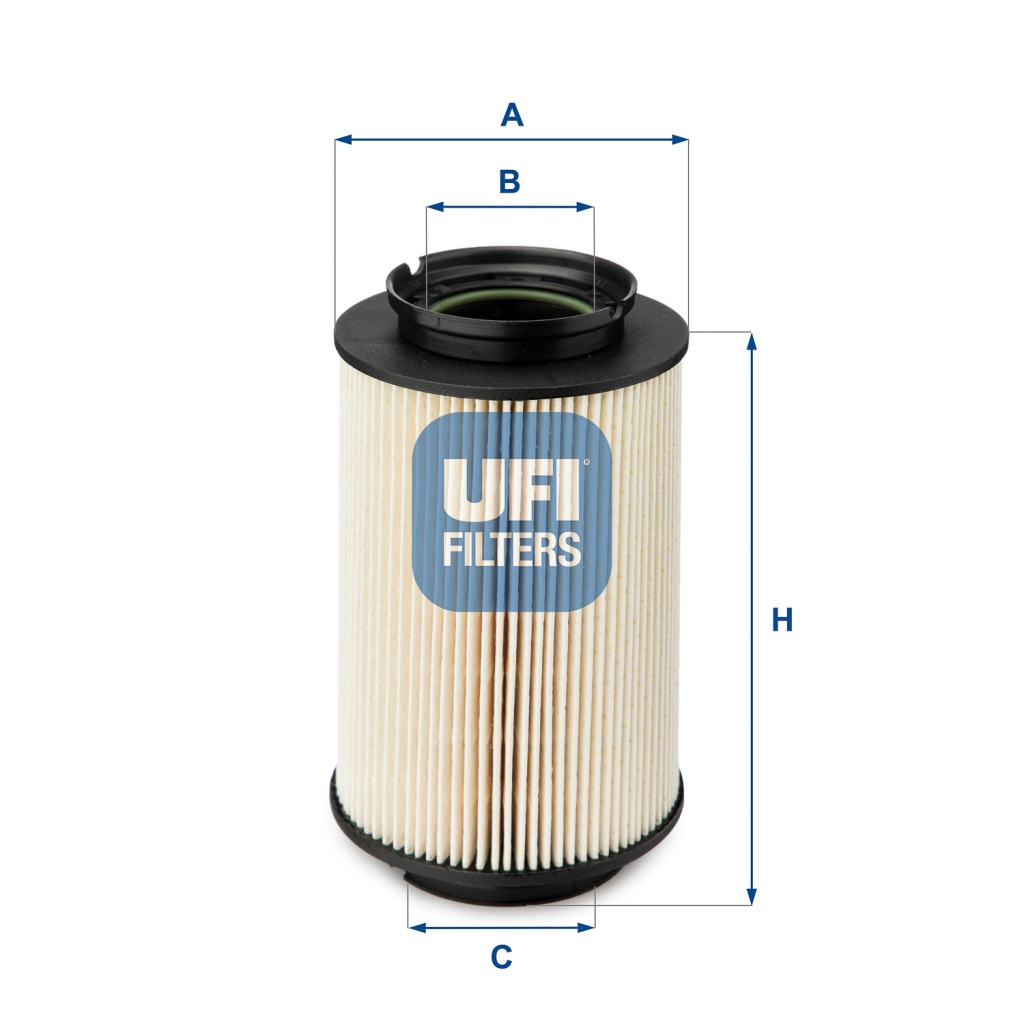 Filtre à carburant Audi A3 8L 96> 2.0TDI — Réf. UFI 26.014.00